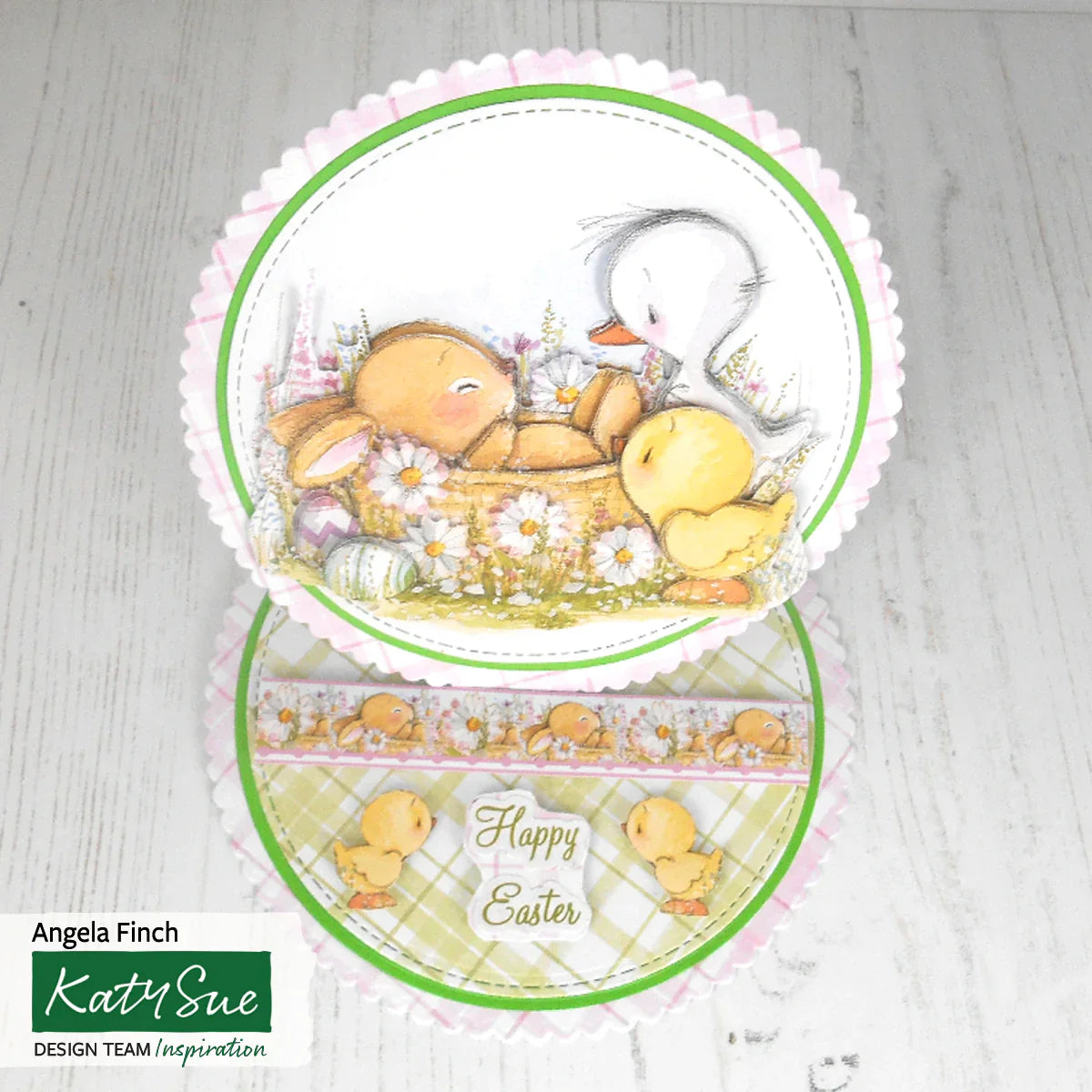 Découpage prédécoupé – Amis de Pâques (Lot de 3)