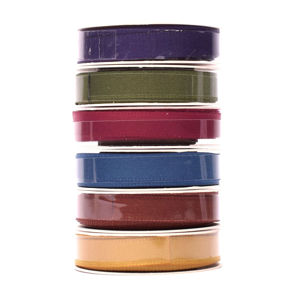 Ruban Organza Vaessen Creative 6 Couleurs 6mmx2m Automne