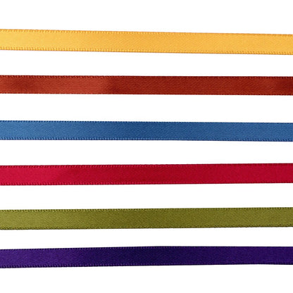 Ruban Organza Vaessen Creative 6 Couleurs 6mmx2m Automne