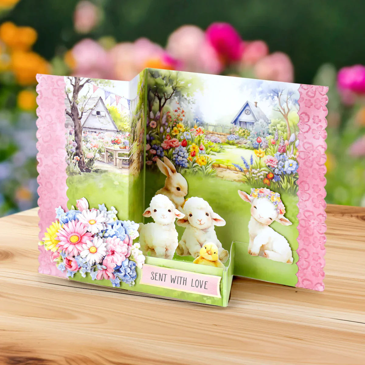 Embellissements Découpés Animaux Printaniers, 3 planches