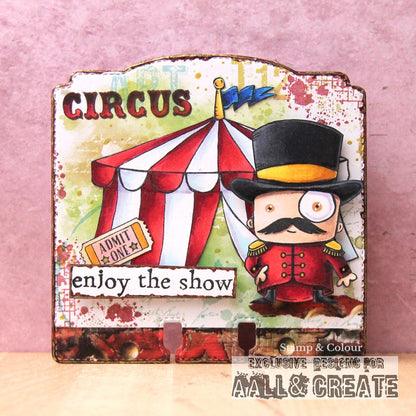 AALL and Create - Set de tampons A6 - The Big Top