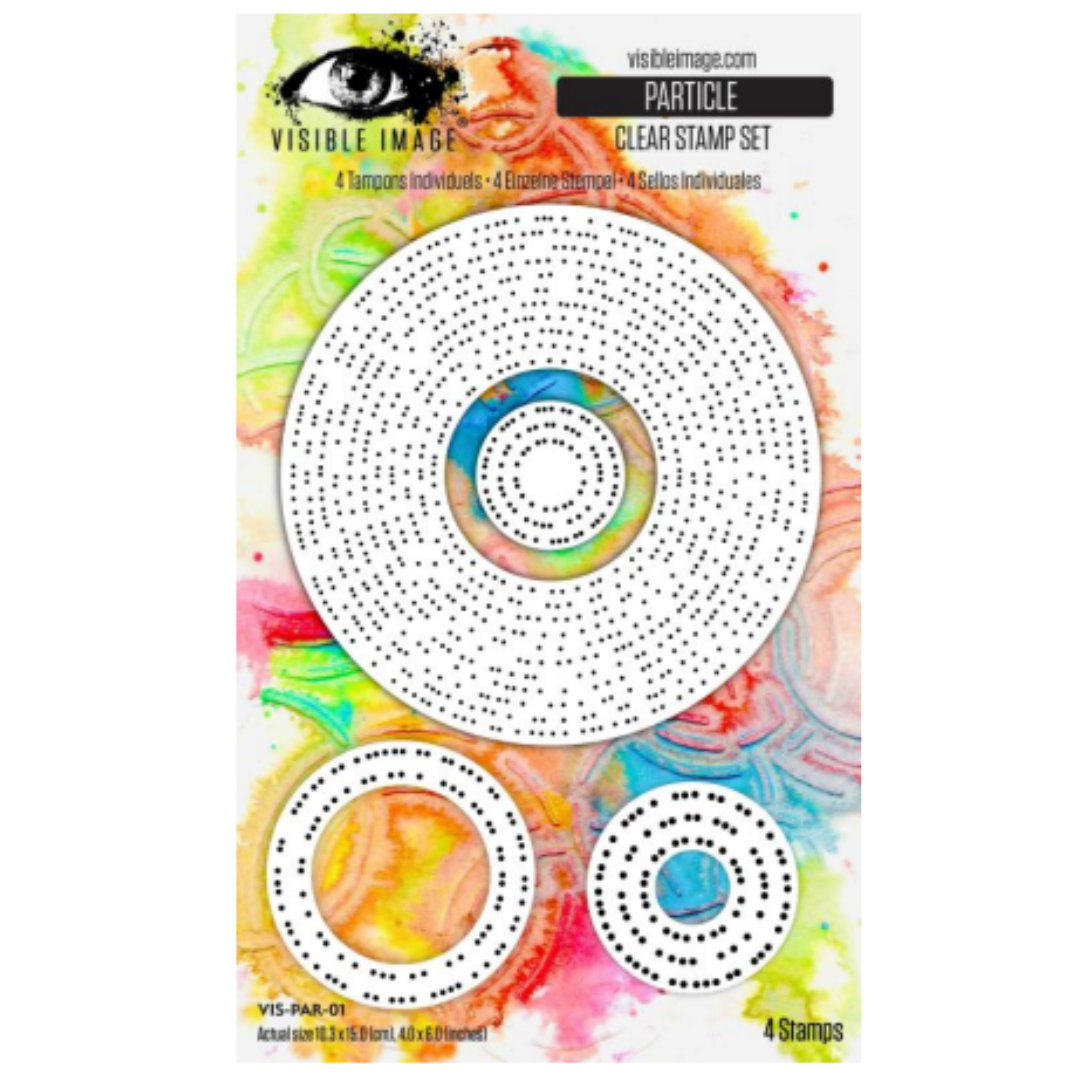 Set de tampons Particule d'Image Visible 4 po x 6 po