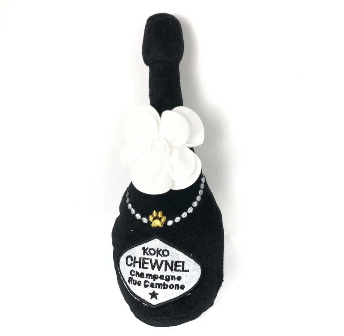 Jouet en peluche pour chien Chewnel Champagne