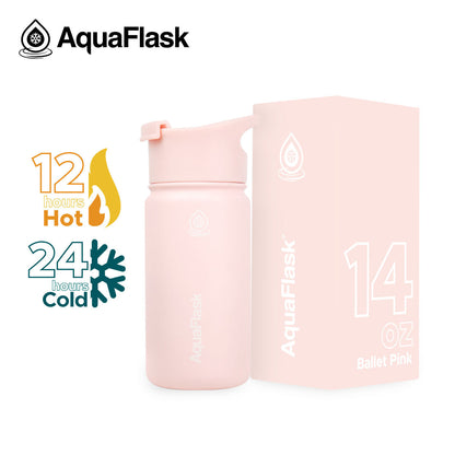 Bouteilles d'eau isothermes AquaFlask Original 415 ml (14 oz)