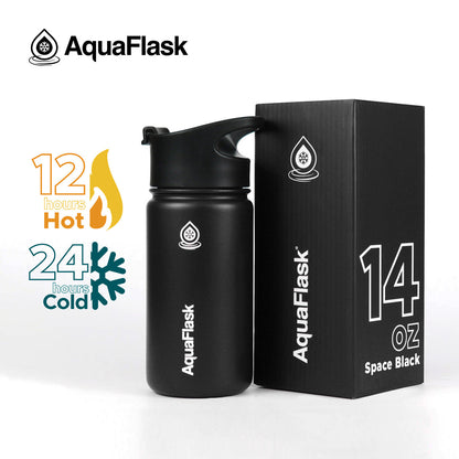 Bouteilles d'eau isothermes AquaFlask Original 415 ml (14 oz)