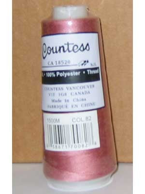 Countess Serger Thread, Polyester, 40/2, 1500M