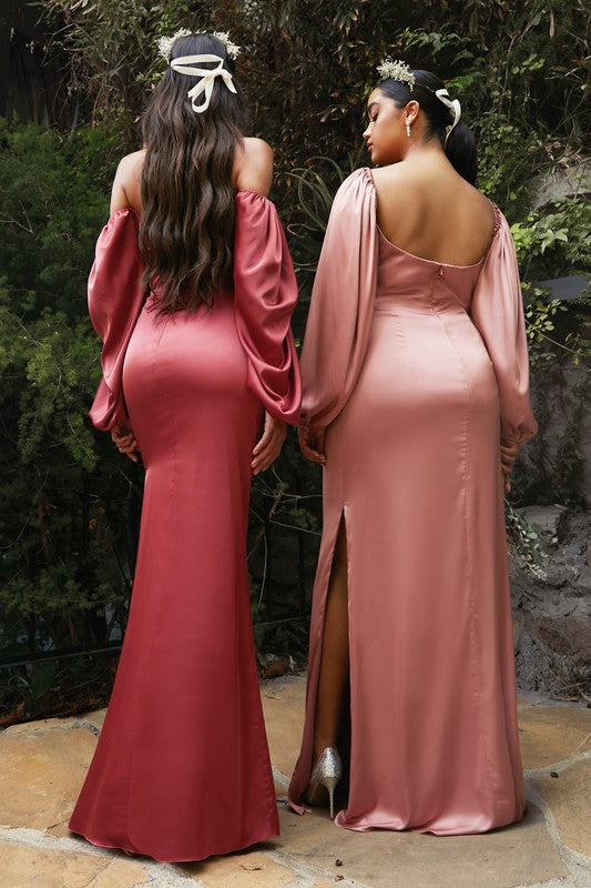ROBE À MANCHES LONGUES