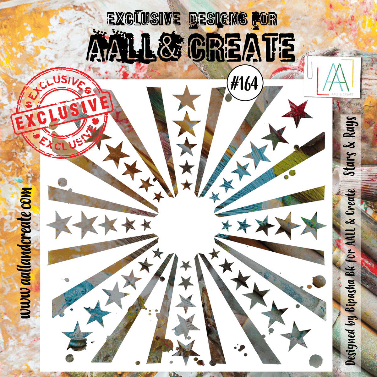 AALL and Create Pochoir - 164 - Étoiles & Rayons