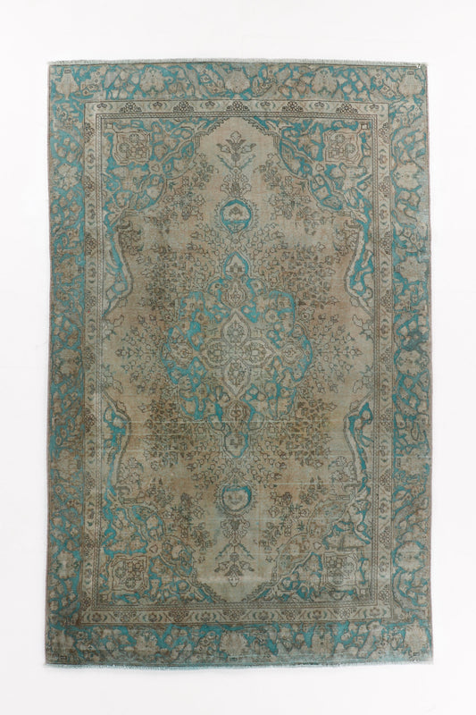 Persian Tabriz Rug | 5' 9" x 9' 1"