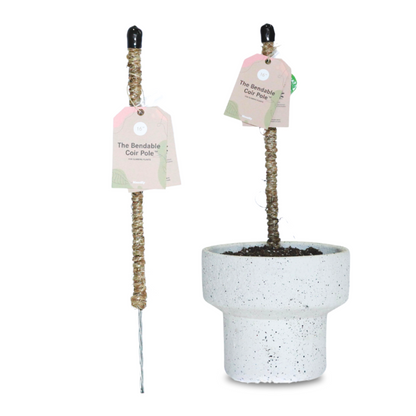 Le tuteur en fibre de coco flexible original™ - Meilleure vente (Ruban adhésif inclus)