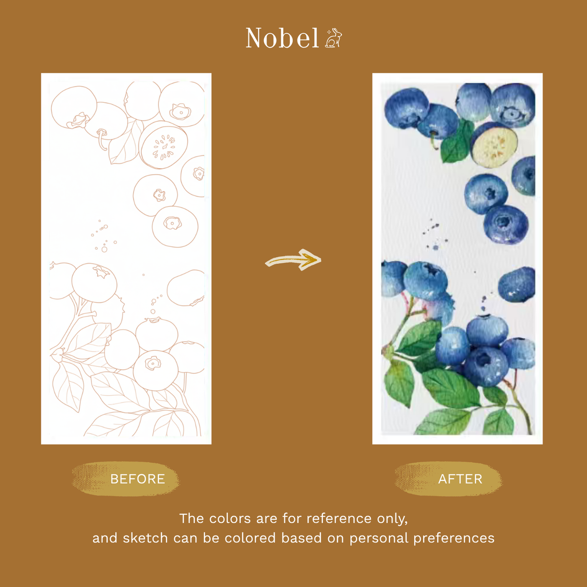 Watercolor Painting Cards Kit - Leafy Bookmarks