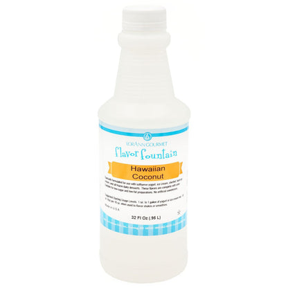 Arôme de noix de coco hawaïenne - 4 oz. - 32 oz. - Arômes pour crème glacée et boissons - LorAnn Oils - Distribution canadienne - Livraison gratuite au Canada pour les commandes de plus de 199 CAD