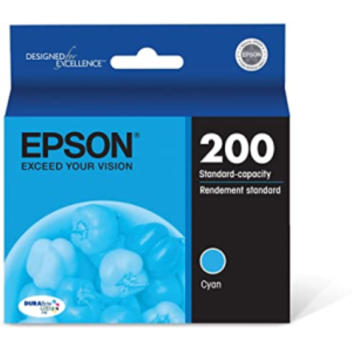 Cartouche d'encre cyan originale Epson 200 Durabrite Ultra T200220S