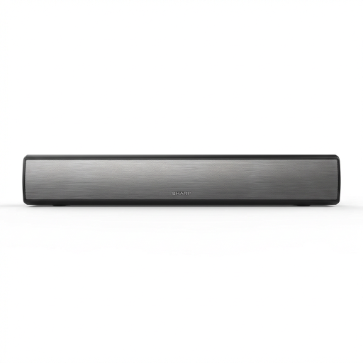 Barre de son 2.0 Sharp HT-SB117 pour système de cinéma maison – 50 W RMS et Bluetooth 5.0