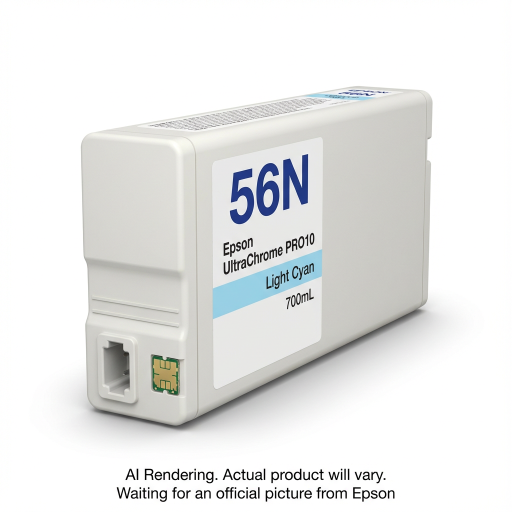 EPSON T56N Light Cyan Ink Cartridge for SC P7370/P9370 700ML