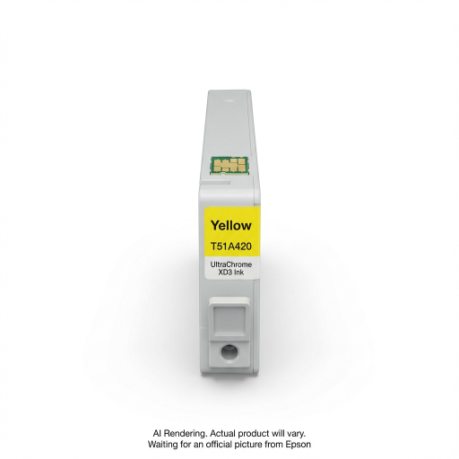 Epson ULTRACHROME XD3 Yellow Cartridge, 110MLT51A420
