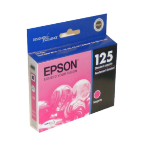 Cartouche d'encre d'origine magenta Epson 125 T125320S