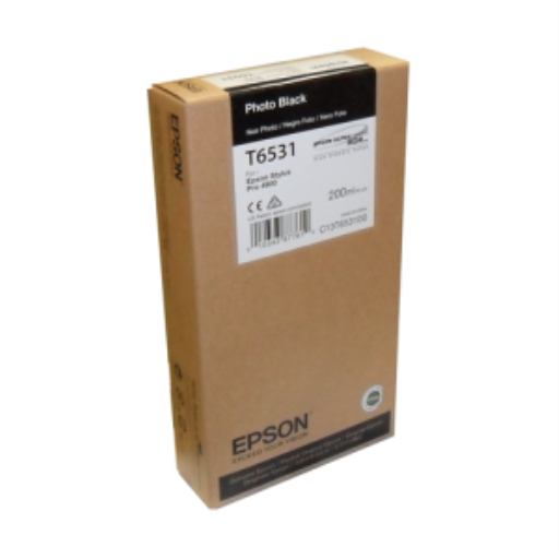 T653100 EPSON STYLUS PRO 4900 PHOTO BLACK 200ML