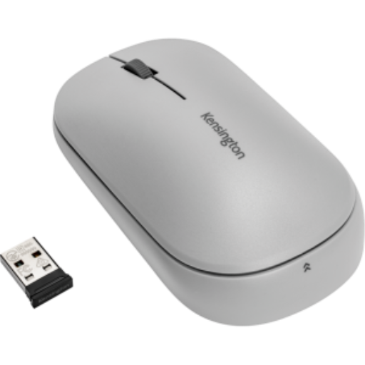 Souris sans fil double SureTrack grise