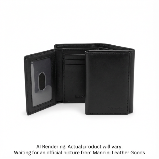 RFID Secure Trifold Wing Wallet