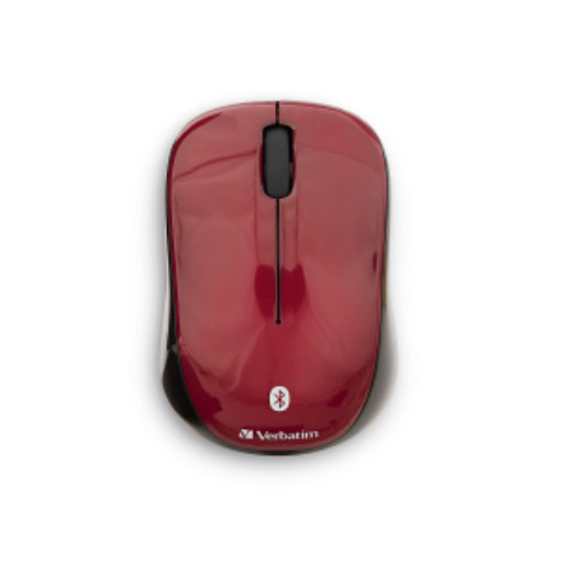 Souris LED Bluetooth sans fil Verbatim Grenat