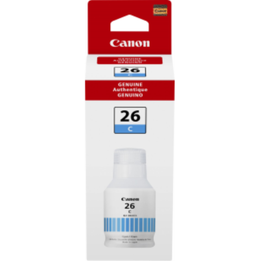 GI-26 Cyan Ink Bottle SKU 4421C001