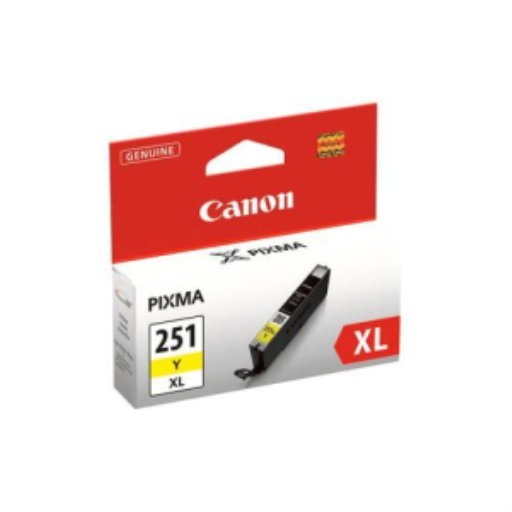 Réservoir d'encre jaune XL CLI-251Y Réf. 6451B001