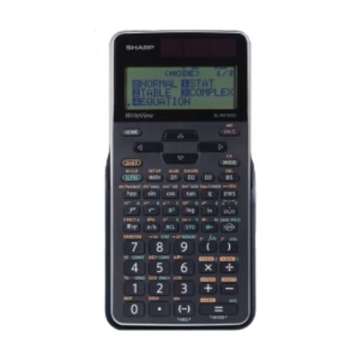 Calculatrice scientifique SHARP ELW516XGBSL 640 fonctions WriteView 4 lignes