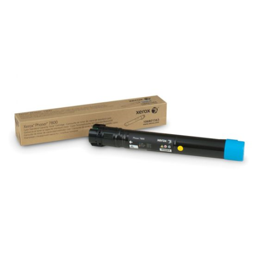 Cartouche de toner cyan capacité standard 106R01563, Phaser 7800