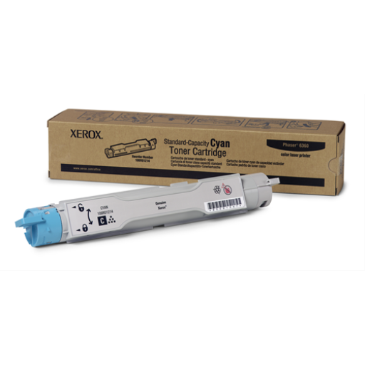 Cartouche de toner cyan capacité standard 106R01214, Phaser 6360