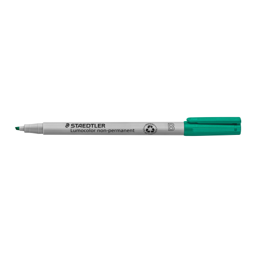 312-5 STAEDTLER-Mars Limited LUMO.MARKER CHISEL WASH.GREEN