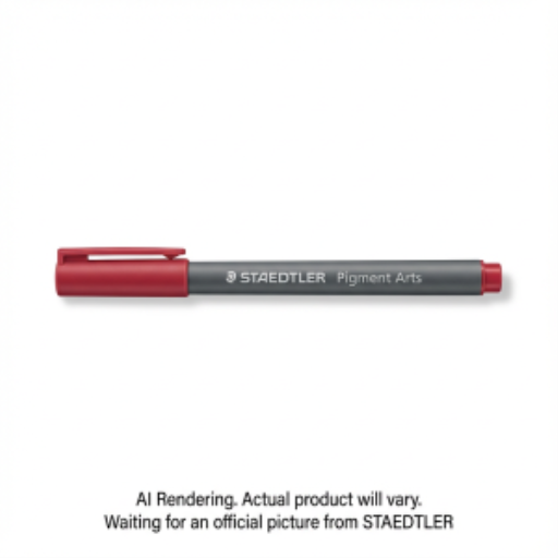 Pigment Brush Pen Carmine Red