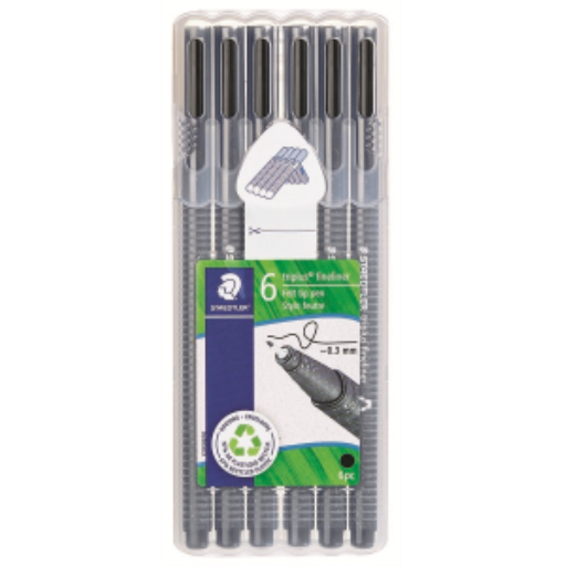 Stylo-Feutre Triplus Rpp 0.3Mm Noir