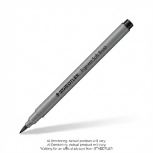 Pigment Soft Brush Pen Int. Black