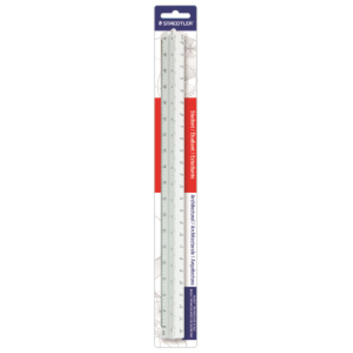 98719-31BK STAEDTLER-Mars Échelle triangulaire en plastique