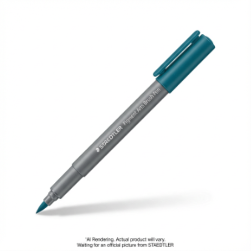 Pigment Brush Pen Petrol Blue