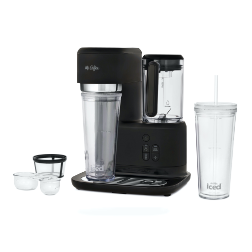 Machine à café et mixeur Mr. Coffee, pour boissons frappées, glacées ou chaudes à portion individuelle