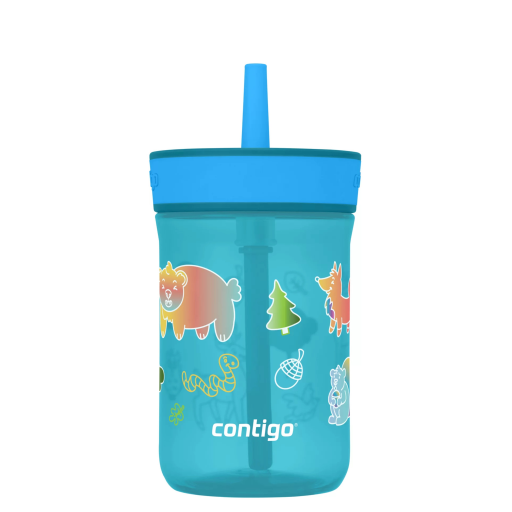 Contigo 14 oz Straw Leighton Juniper Forrest Haven - Plastic