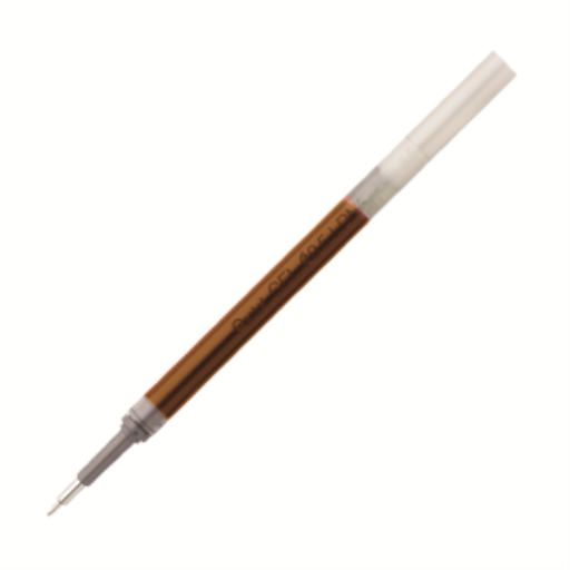 Recharge d'encre - Pour stylo-gel EnerGel, pointe fine aiguille (0,5 mm), encre marron