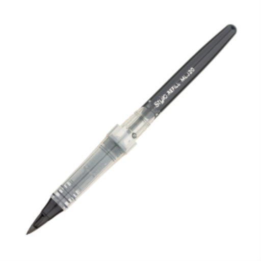Recharge pour stylo de croquis Pentel Arts Tradio, encre noire