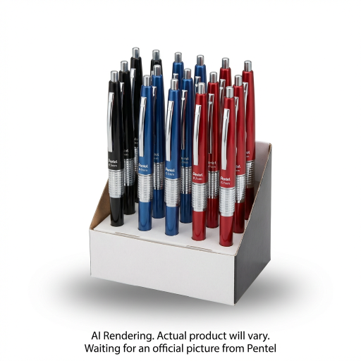 Pentel Kerry Mechanical Pencil (0.5/0.7mm) Assorted Open Stock Display, 15PCS