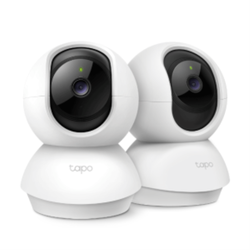 TP-Link Pan/Tilt Home Security Wi-Fi Camera, 2-P