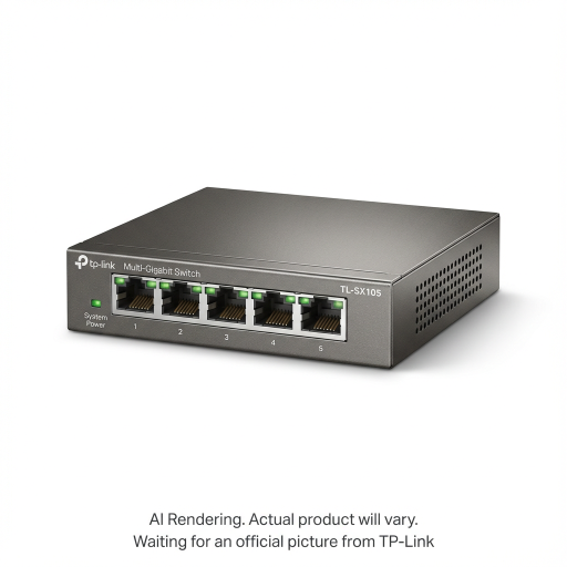 Commutateur de bureau Multi-Gigabit 10G 5 ports