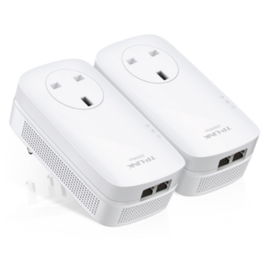 Kit de démarrage CPL Gigabit Pass-through 2 ports AV2000