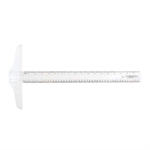 18" / 45cm Junior T-Square / Équerre en T Junior de 80 po/45cm