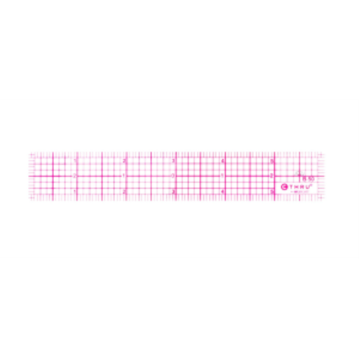 8ths Bevelled Ruler 6”  
Règle biseau 1/8 au po, 6 po