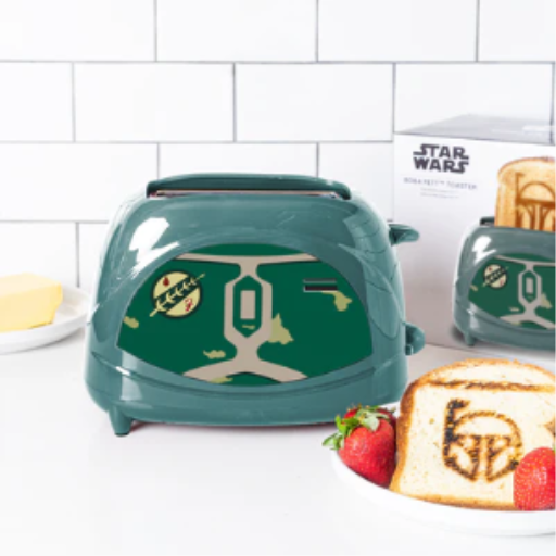 Grille-pain Star Wars Boba Fett Elite - Grille-pain 2 tranches avec logo Mythosaure