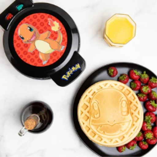Pokémon Charmander Waffle Maker – Fire-Type 7" Waffle Appliance for Trainers