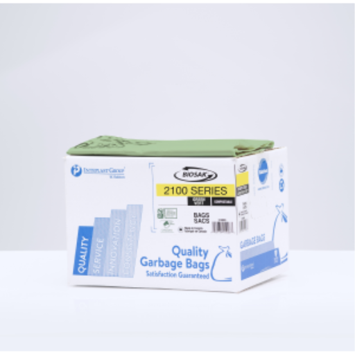 25 X 30 Green 200 Bags Compostable