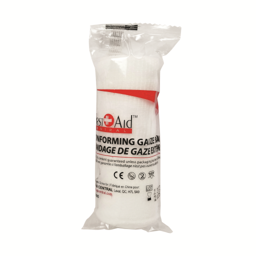 Sterile Conforming Gauze Bandage Roll, 4"x15'